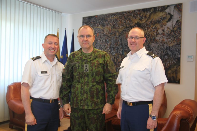 Newly accredited Defence Attaché of the United States in Lithuania visited Defence Staff 