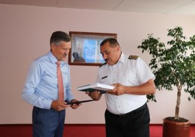 Karinių jūrų pajėgų 26-ųjų metinių proga padėkota už bendradarbiavimą pratybų „BALTOPS 2018“ metu - 5