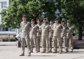 Apdovanoti iš operacijų Malyje ir Ukrainoje grįžę Lietuvos kariai - 2