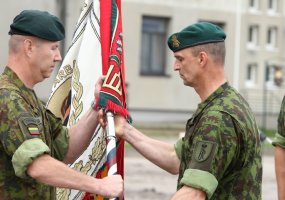 Mokomajam pulkui vadovaus plk. ltn. R. Dumbliauskas - 2