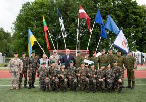 XVI-ose Baltijos kariškių sporto žaidynėse - sidabrinis Lietuvos komandų pasirodymas - 2