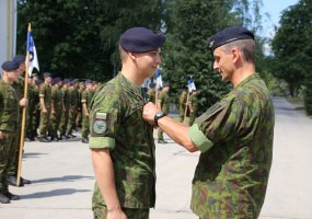 Oro gynybos bataliono šauktiniai įveikė „Oro gynybininko išbandymų kelią - 5