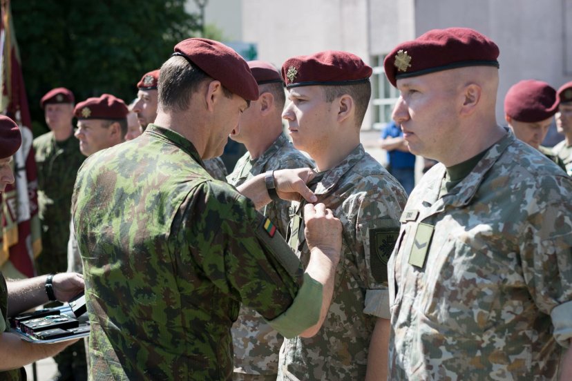 Lithuanian soldiers decorated after deployments to Mali and Ukraine 