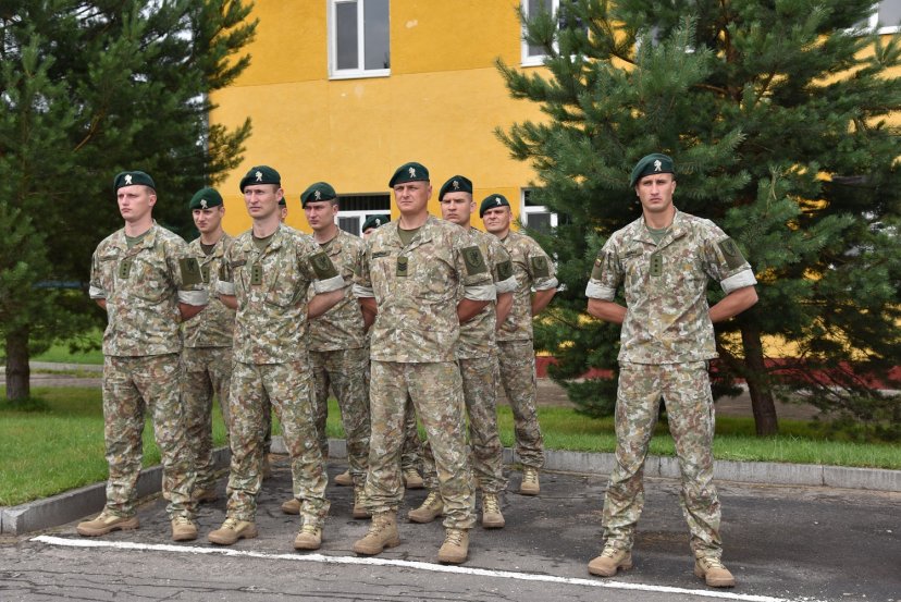 Kęstučio bataliono kariai su sąjungininkais apmoko Ukrainos karius