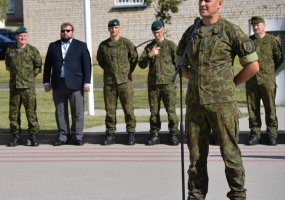 Lietuvos didžiojo kunigaikščio Gedimino štabo batalionui vadovaus mjr. E. Čiūtas - 3
