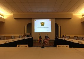 Sausumos pajėgų vadas brg. gen. V. Rupšys lankėsi Jungtinėse Amerikos Valstijose - 1