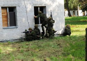 Tęsiasi parengtojo rezervo karių mokymai Karaliaus Mindaugo husarų batalione - 1