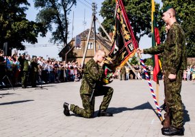 Lietuvos Respublikai prisiekė Kęstučio bataliono kariai - 2