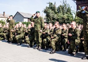 Lietuvos Respublikai prisiekė Kęstučio bataliono kariai - 5
