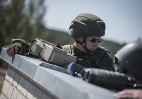 „Budraus Grifono“ pratybose savo įgūdžius tobulina Oro atakos valdymo grupės - 1