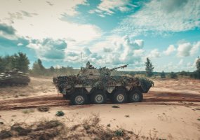 Gynybos štabo viršininkas Latvijoje stebėjo pratybas „Namejs 2018 - 4