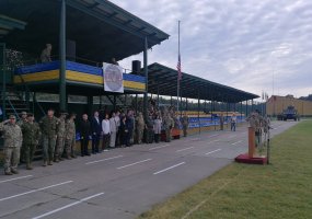 Lietuvos kariai dalyvauja tarptautinėse pratybose „Rapid Trident 2018“ Ukrainoje - 2