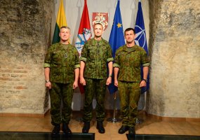 Vaidoto bataliono vyriausiajam puskarininkiui – seržanto majoro karinis laipsnis - 4