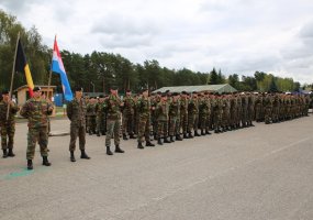 Rukloje – ketvirtosios NATO bataliono Lietuvoje Belgijos ir Liuksemburgo kontingento rotacijos... - 1