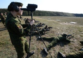 Snaiperiai iš devynių NATO valstybių ir Ukrainos varžėsi dėl taikliausiojo titulo - 4