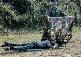 Snaiperiai iš devynių NATO valstybių ir Ukrainos varžėsi dėl taikliausiojo titulo - 5