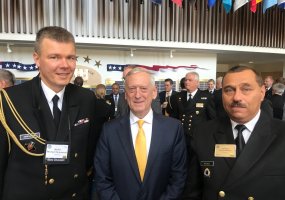 Karinių jūrų pajėgų vadas dalyvavo tarptautiniame karinių jūrų pajėgų vadų simpoziume - 2