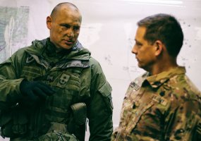 LDK Algirdo bataliono kariai kartu su sąjungininkais iš JAV treniruojasi vykdyti karines... - 3