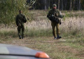 Oro gynybos bataliono kariai treniruojasi vykdyti Ignalinos atominės elektrinės gynybą - 2
