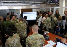 Lithuanian soldiers shared their experience on the best ways of applying NATO standards at... - 1