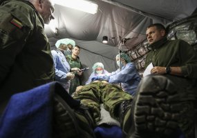 Baigėsi Karo medicinos tarnybos chirurginės lauko pratybos - 4
