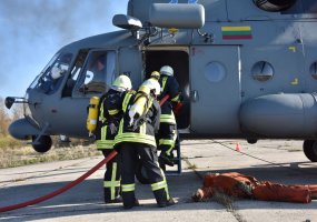 Šiauliuose vyko aviacinio incidento pratybos „Griausmas 2018“ - 1