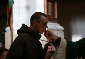 Panevėžyje vyko nuolatinės privalomosios pradinės karo tarnybos karių iškilminga priesaikos... - 4