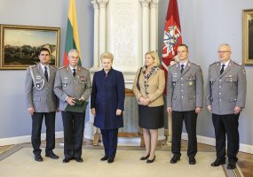 Commander of the German Field Army Lt Gen Jörg Vollmer decorated at the Presidential Palace of... - 3