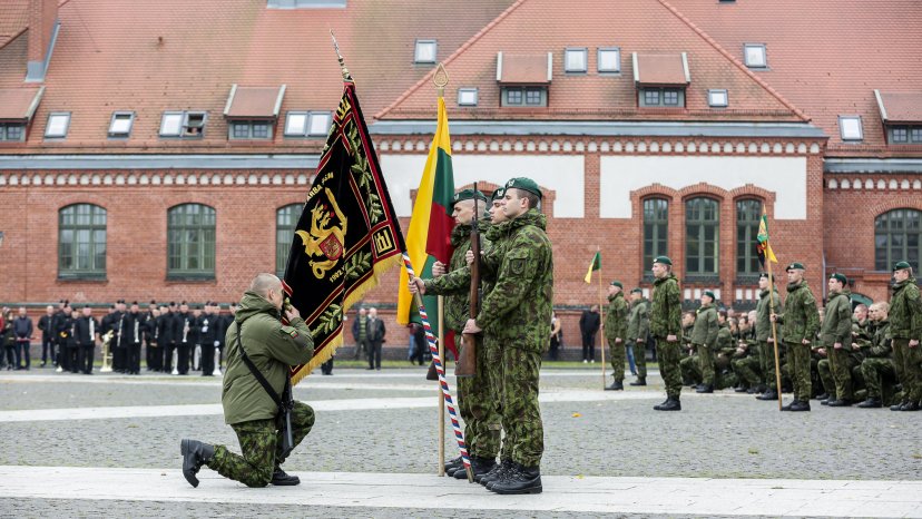 Klaipėdoje Lietuvai prisiekė 460 šauktinių