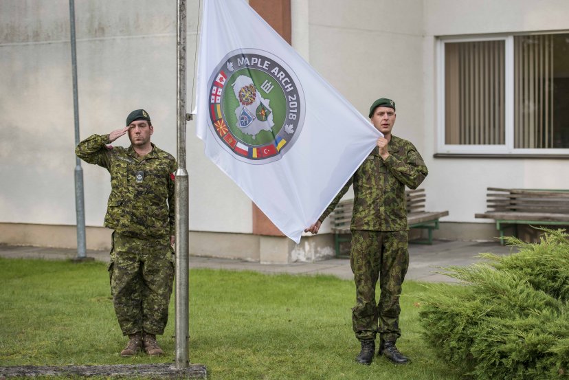 International Exercise Maple Arch 2018 closing ceremony and DV and Media Day 