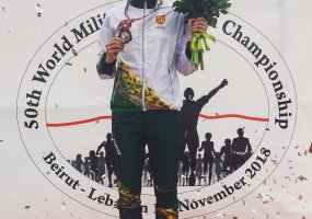 Kariškių pasaulio čempionate – puikus karės savanorės startas  - 1