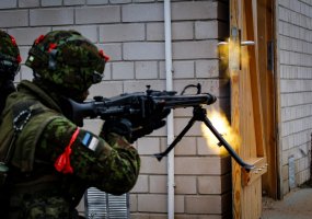 Baigiamasis pratybų “Geležinis Vilkas” akordas – kovinis šaudymas iš įvairių ginkluotės sistemų - 1