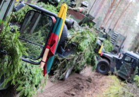 Baigiamasis pratybų “Geležinis Vilkas” akordas – kovinis šaudymas iš įvairių ginkluotės sistemų - 5
