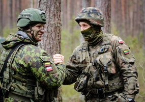 Lietuvos ir Lenkijos brigados koordinuoja operacinius veiksmus - 1