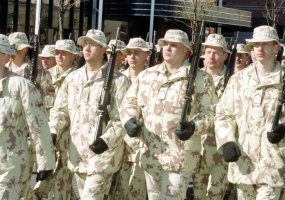 Fotogalerija: istorinės nuotraukos iš didžiausio Nepriklausomos Lietuvos karinio parado 2004-ųjų... - 3