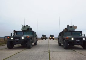 Gaižiūnų poligone - kariuomenės parado repeticija  - 2