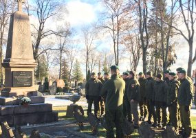 Ulonų bataliono karininkai analizavo Širvintų – Giedraičių kautynių taktinius veiksmus - 3