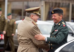 Lietuvos kariuomenės vadas gen. ltn. Jonas Vytautas Žukas: „Danija yra ypatinga Lietuvos... - 1