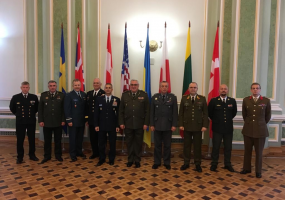 Chief of the Defence Staff discusses international support to Ukraine's military reform in Kyiv - 2