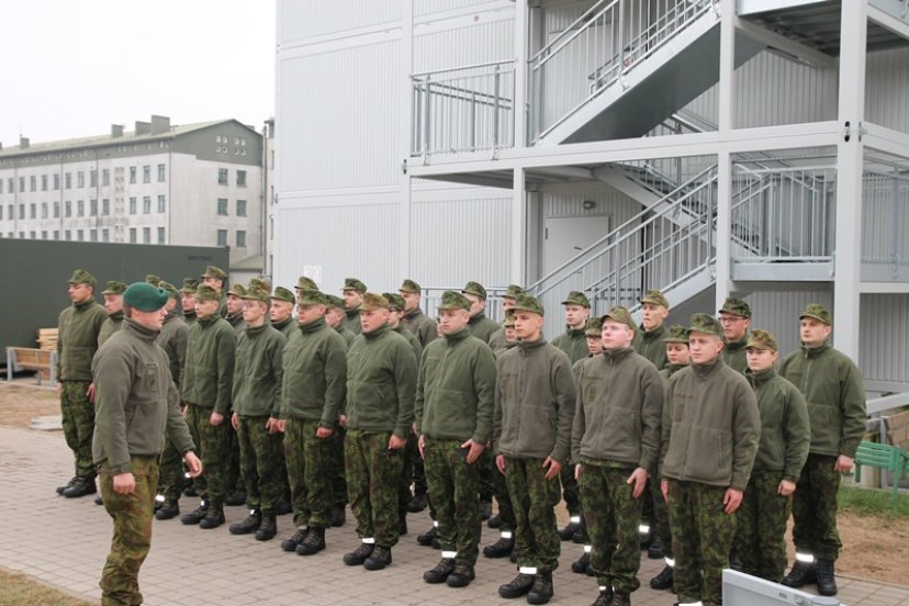 Mokomajame pulke tarnybą pradėjo 19-oji šauktinių laida