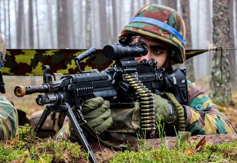 Belgijos kariuomenės landseriai – nuo kovos prieš Napoleoną iki gynybos pozicijų pratybose...