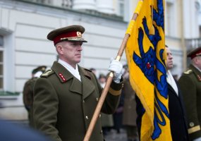 Generolas leitenantas Jonas Vytautas Žukas dalyvavo Estijos kariuomenės vado pasikeitimo... - 4