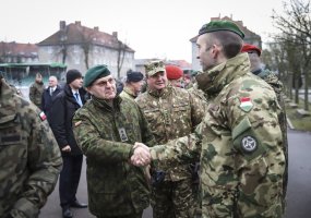 Krašto apsaugos ministerijos ir Gynybos štabo vadovybė lankėsi pratybose „Anakonda-18“ - 3