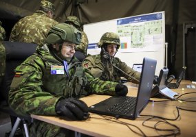 Krašto apsaugos ministerijos ir Gynybos štabo vadovybė lankėsi pratybose „Anakonda-18“ - 5