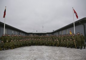 Tarnybą ARKRC baigė ketvirta privalomosios pradinės karo tarnybos karių laida - 3
