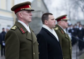 Lieutenant General Jonas Vytautas Žukas took part in the changeover of the Chief of Defence of... - 3