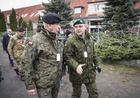 Leadership of the Ministry of National Defence and the Defence Staff visited Exercise Anakonda-18 - 2