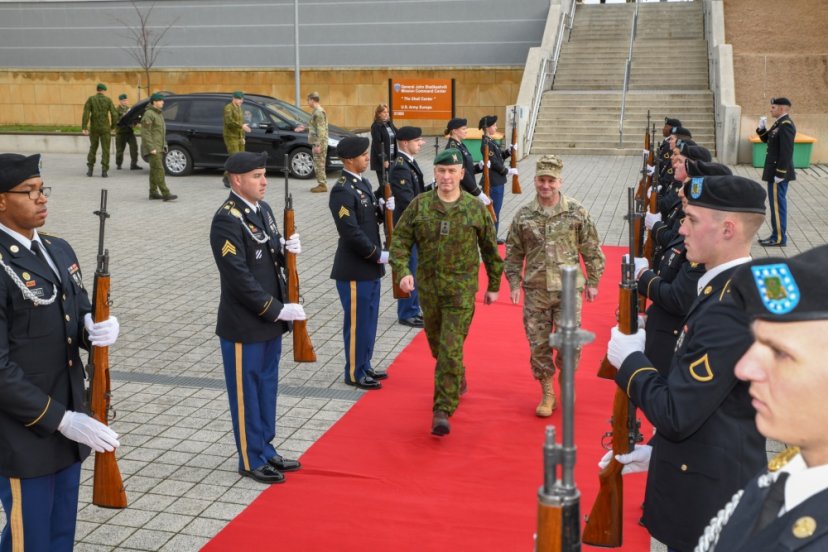 Commander of the Lithuanian Land Force met with Commander of the U.S. Army Europe