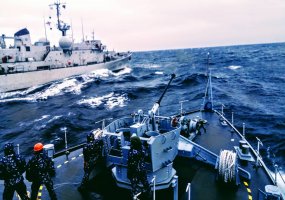 Karinių jūrų pajėgų laivas M54 „Kuršis“ baigė dalyvavimą NATO Nuolatinės parengties priešmininių... - 3