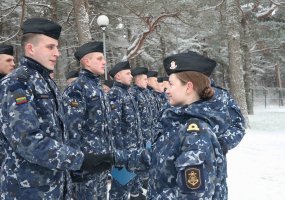 Karinėse Jūrų pajėgose ir Oro gynybos batalione į atsargą išleista ketvirtoji šauktinių laida  - 3